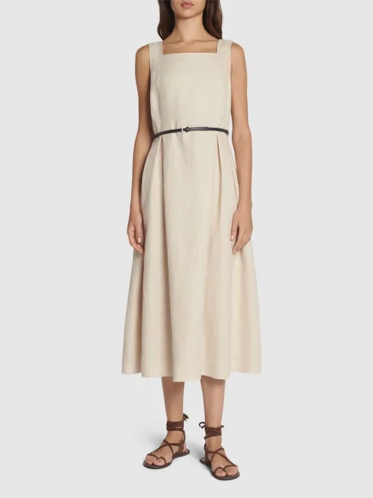 &#x27;S Max Mara   Cipro linen sleeveless midi dress 