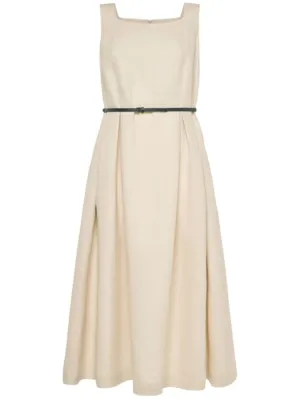 &#x27;S Max Mara   Cipro linen sleeveless midi dress 