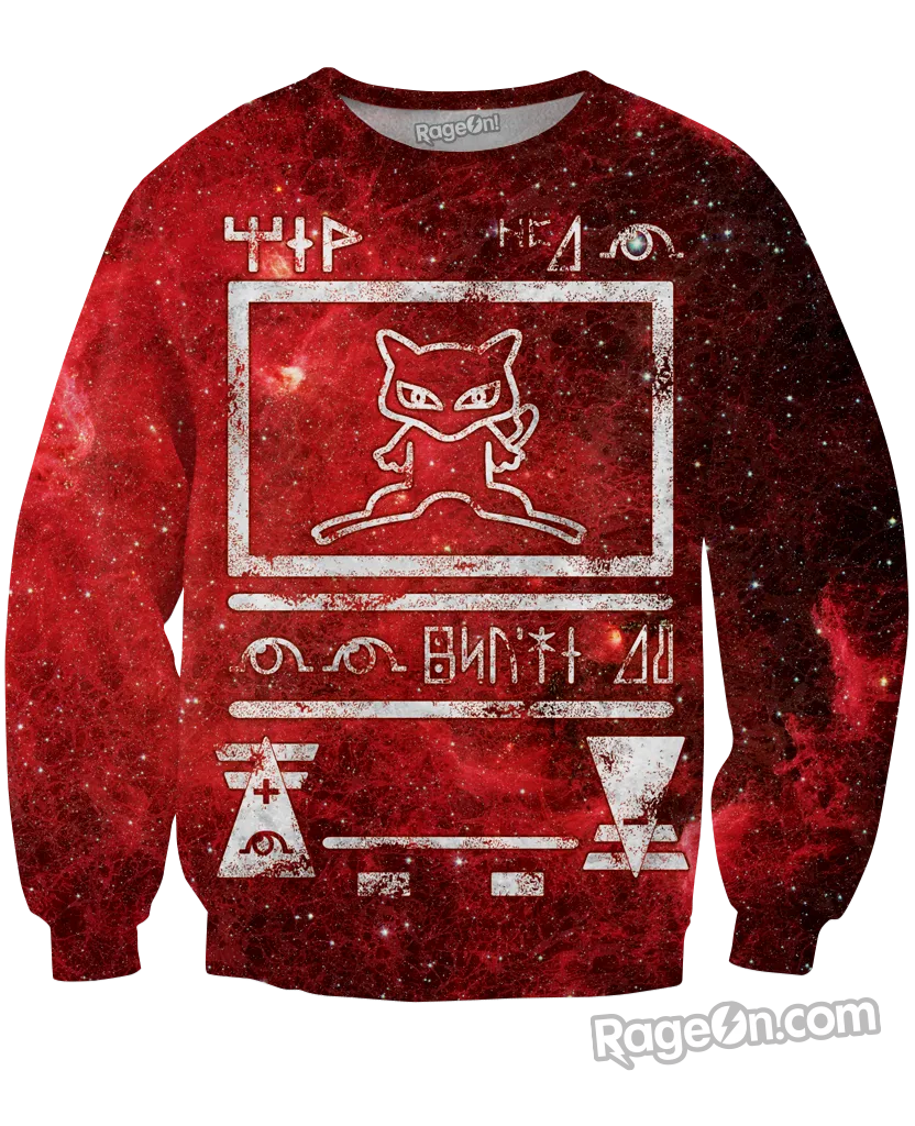 Ancient Mew Limited Edition Red Crewneck Sweatshirt