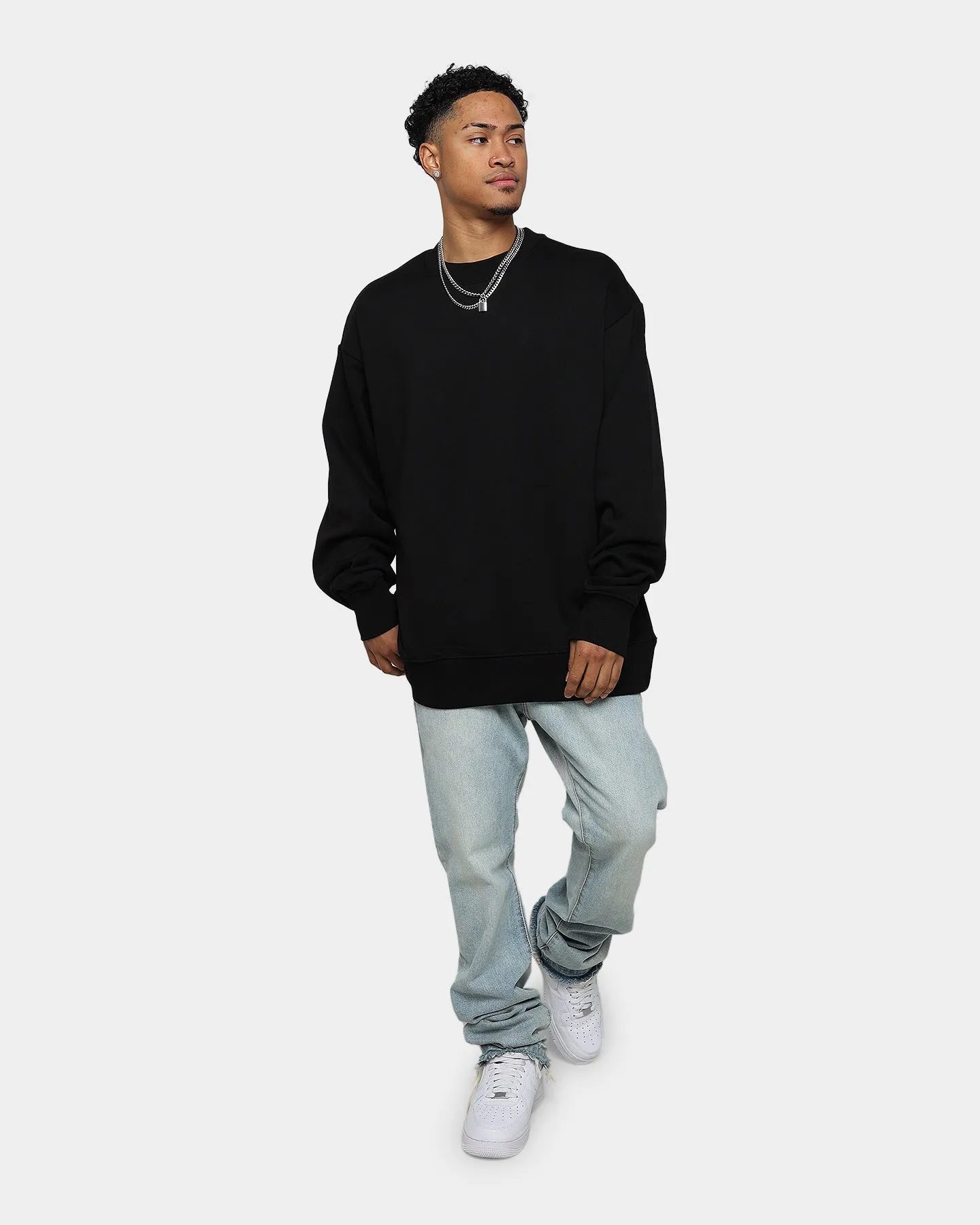 AS Colour Heavy Crewneck Black