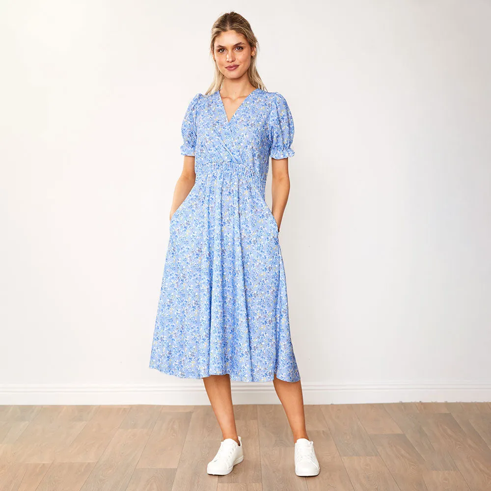 Belle Dress (Blue Blossom)