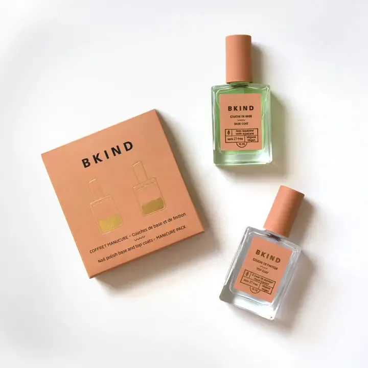 BKIND - Manicure Pack: Base & Top Coats