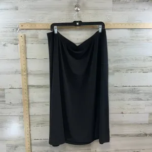 Black Skirt Midi Cj Banks, Size 2x