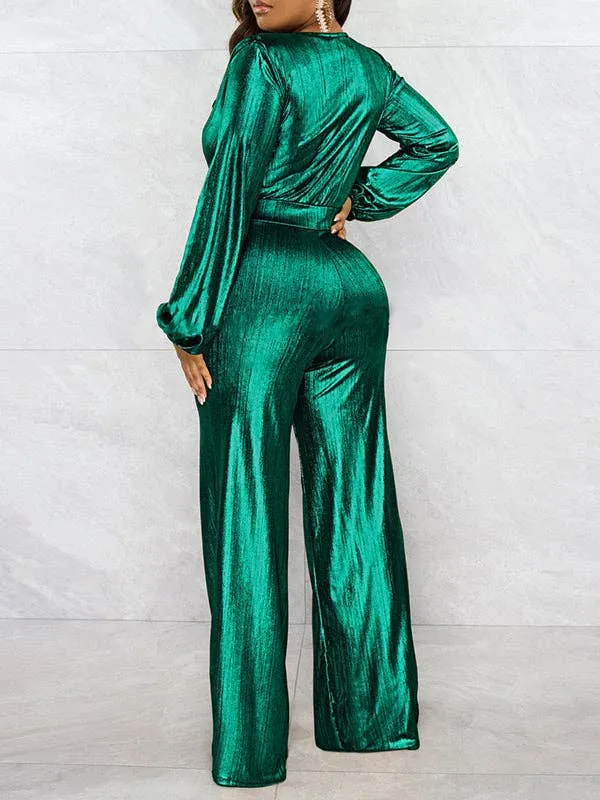 Bodycon Shiny Jumpsuit