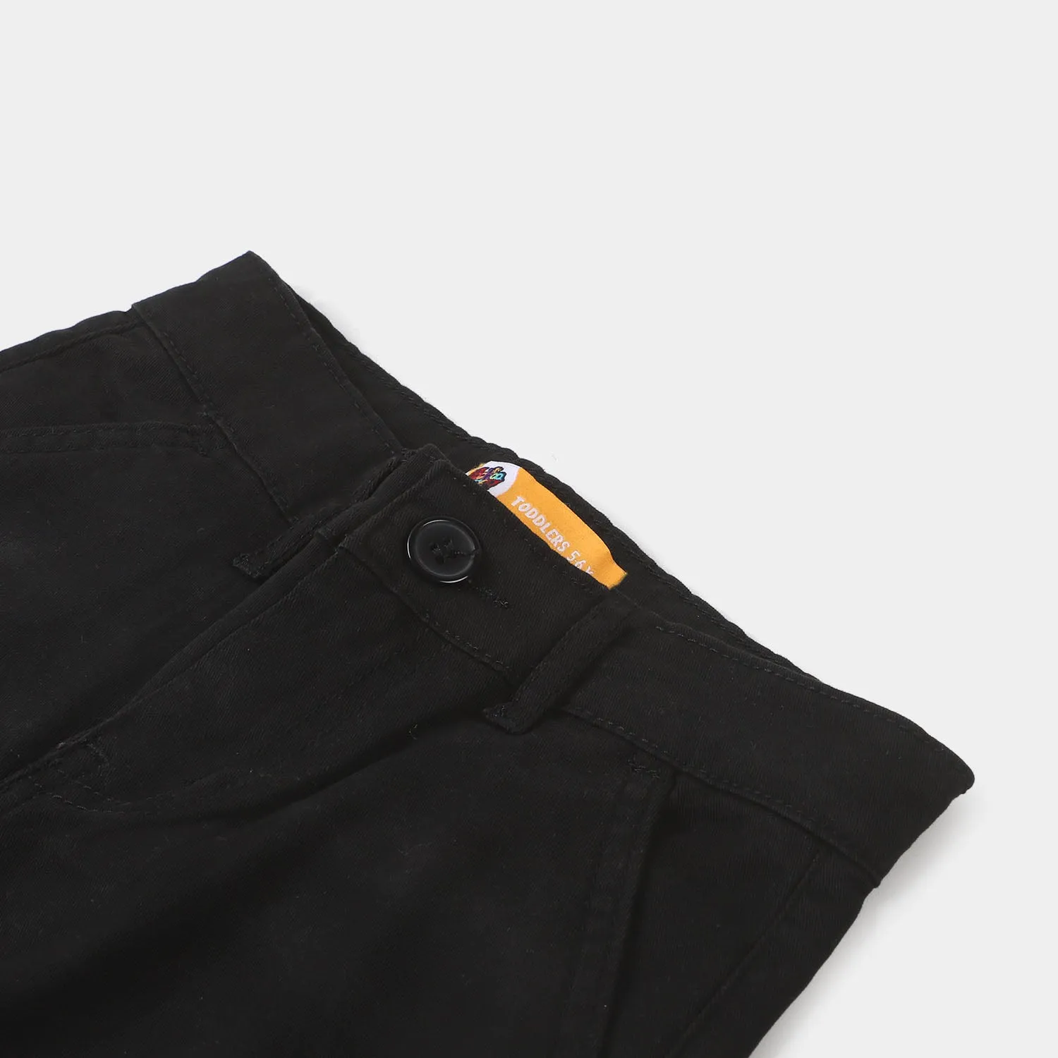 Boys Cotton Pant Basic - BLACK