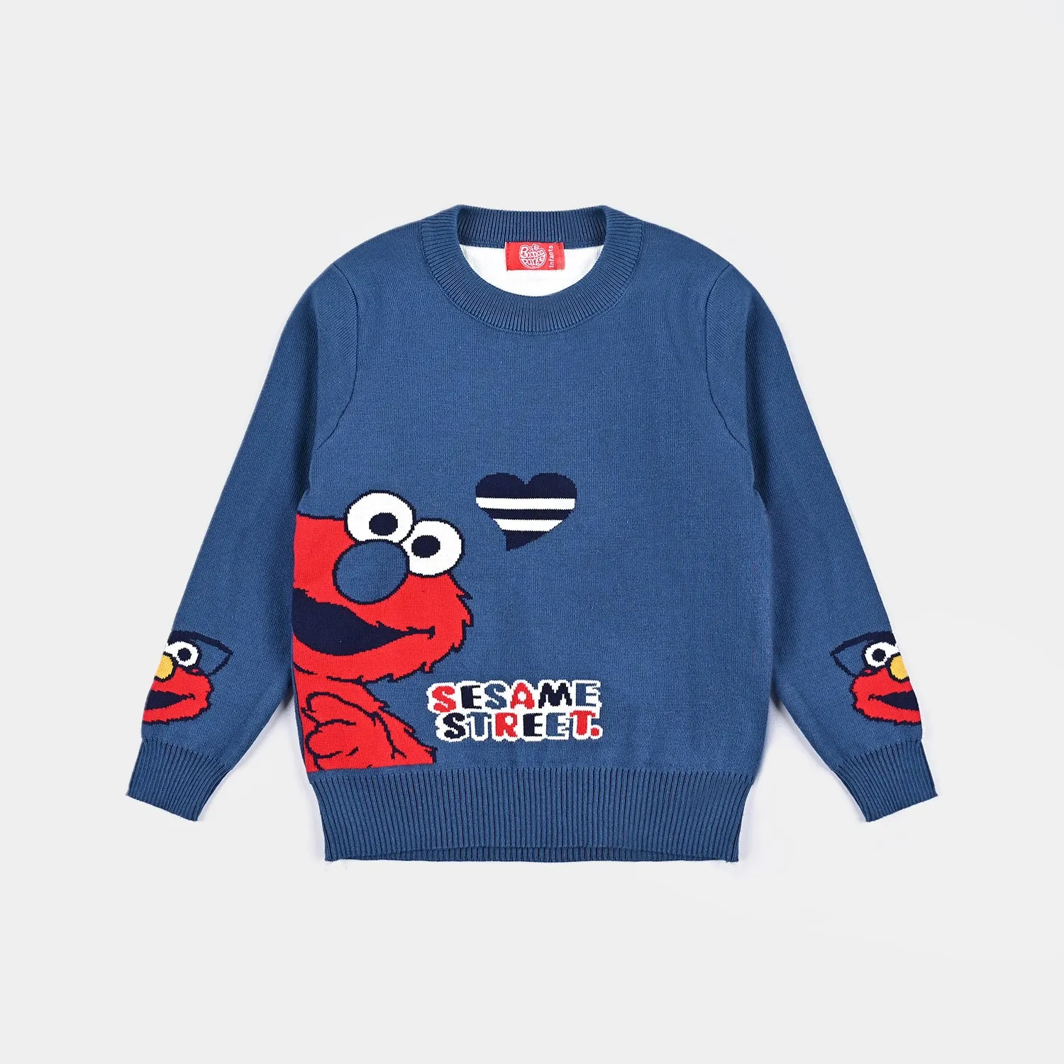 Boys Knitted Sweater- Blue