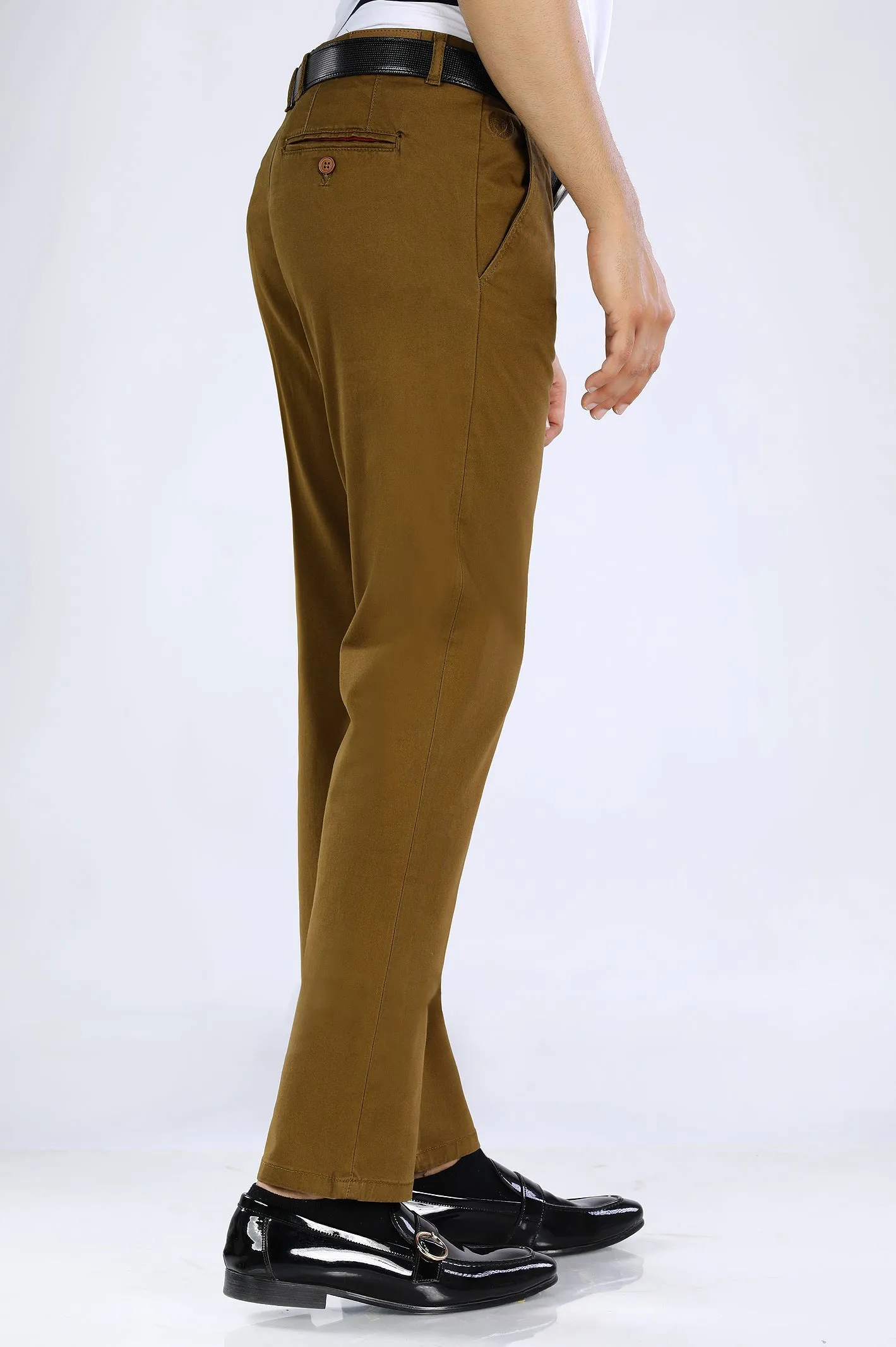 Camel Smart Fit Cotton Chino