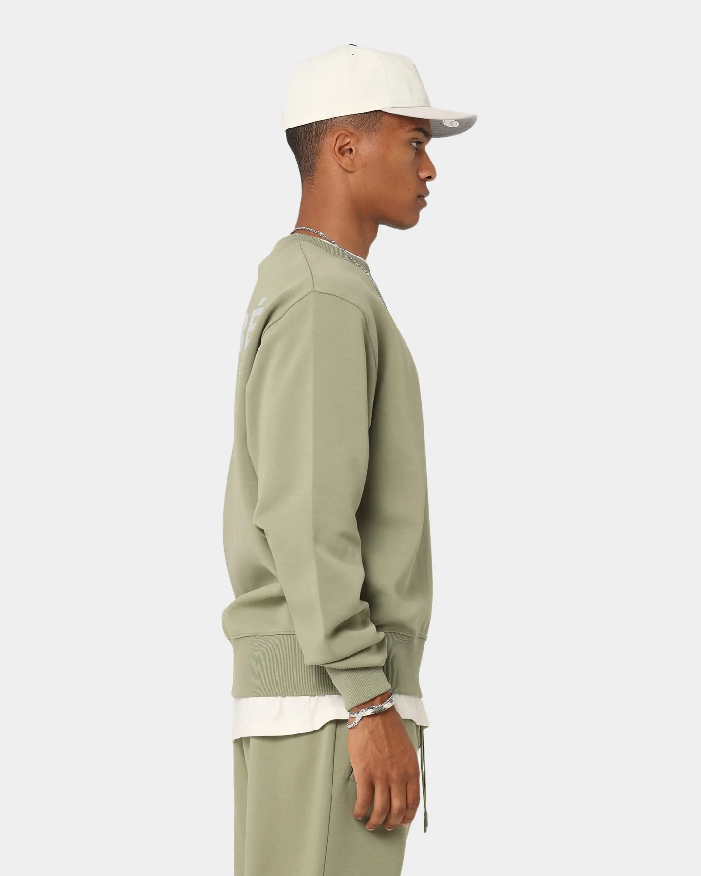 Carré Motion Crewneck Army Green