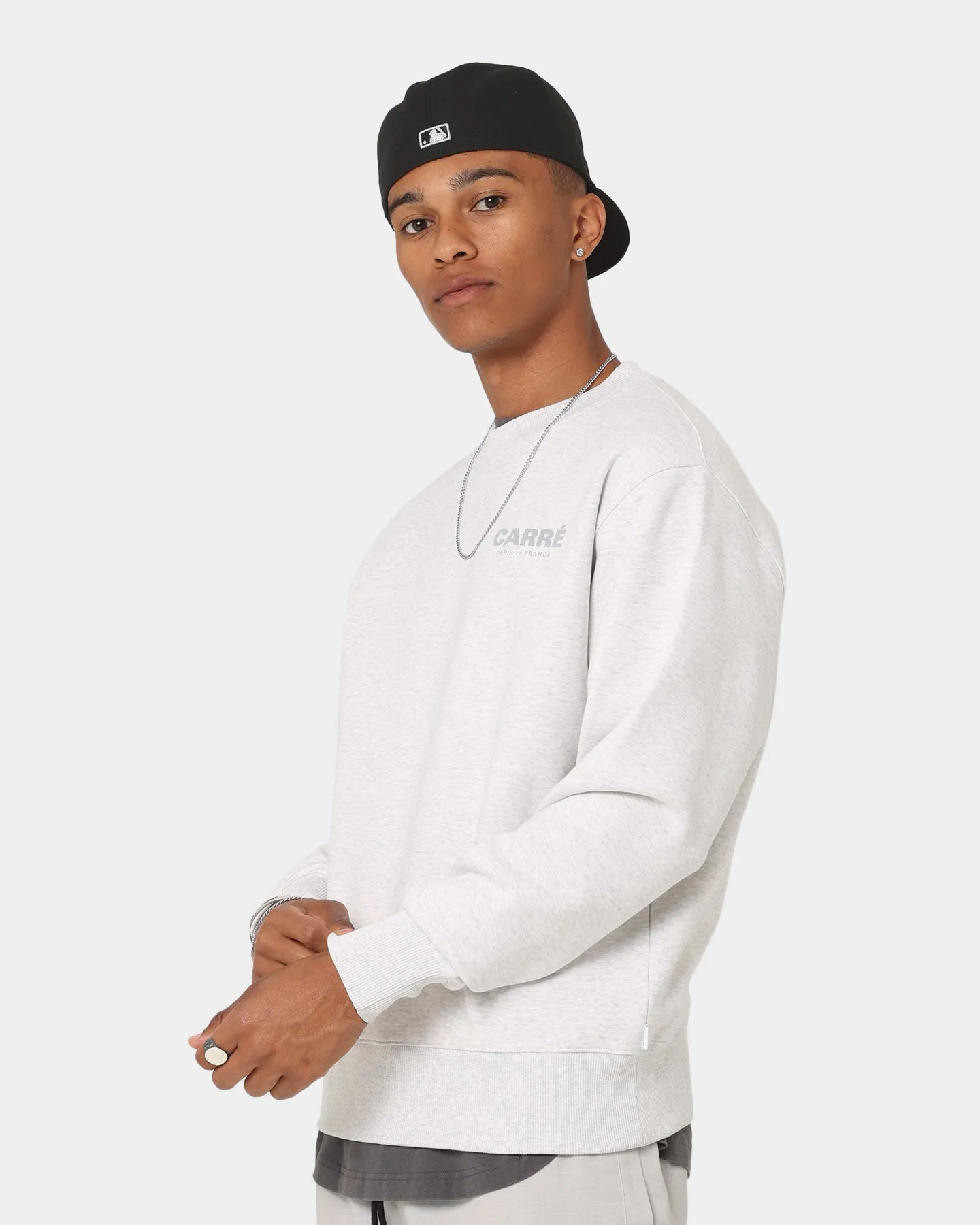 Carré Motion Crewneck Light Marle