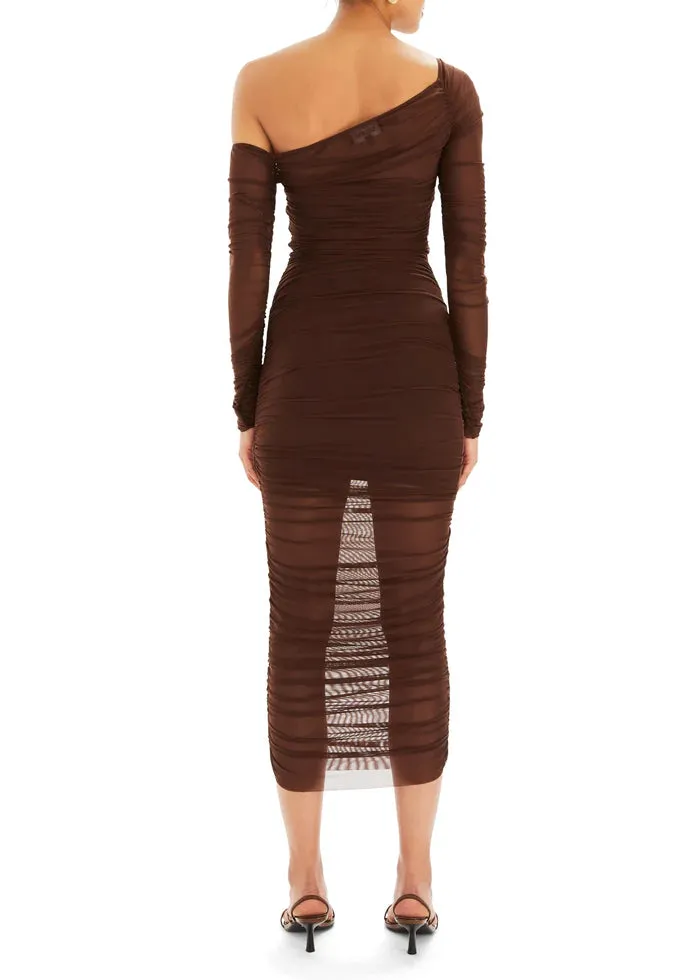 Chantae Mesh Dress | Coconut