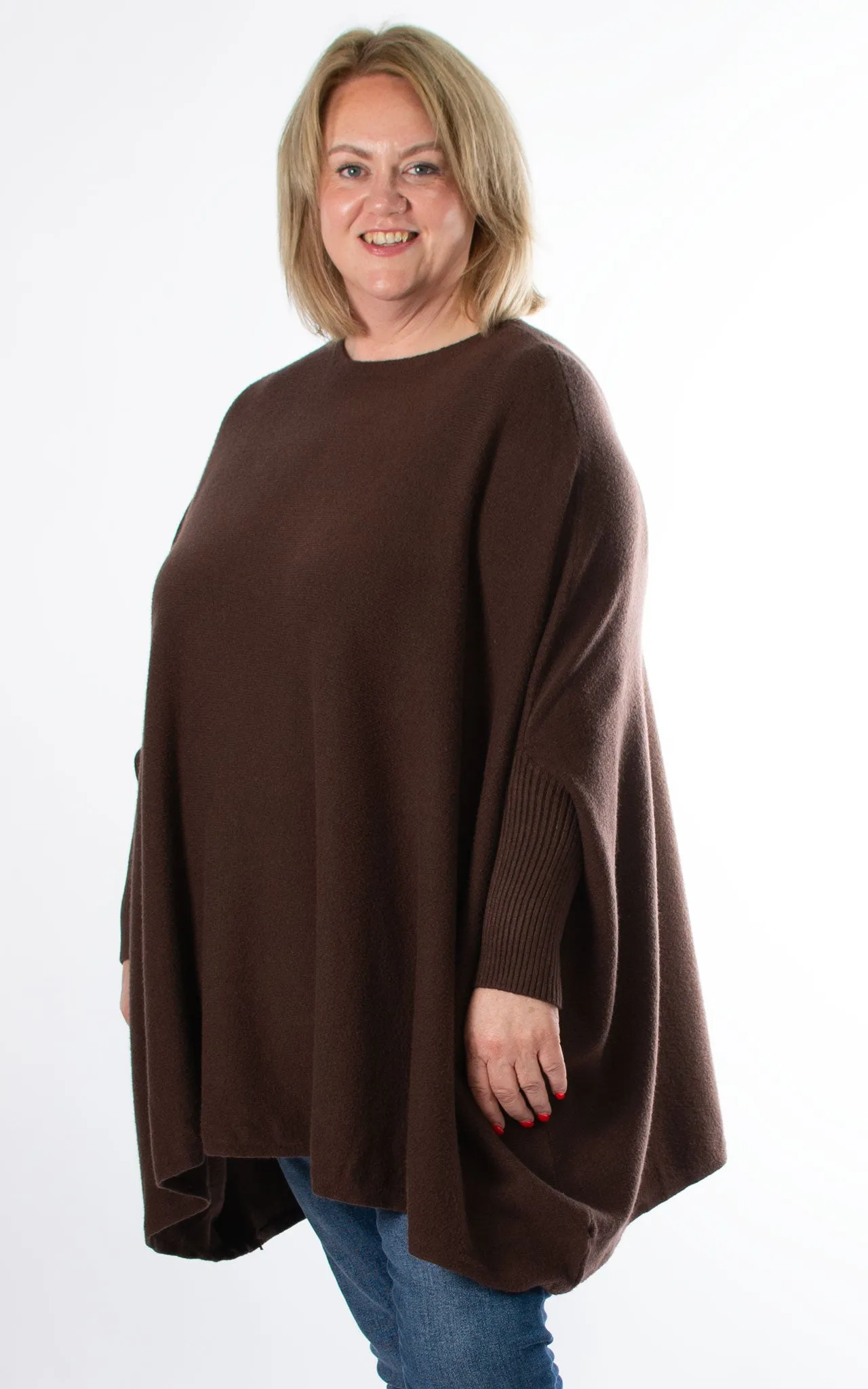 Charlotte Round Neck | Chocolate