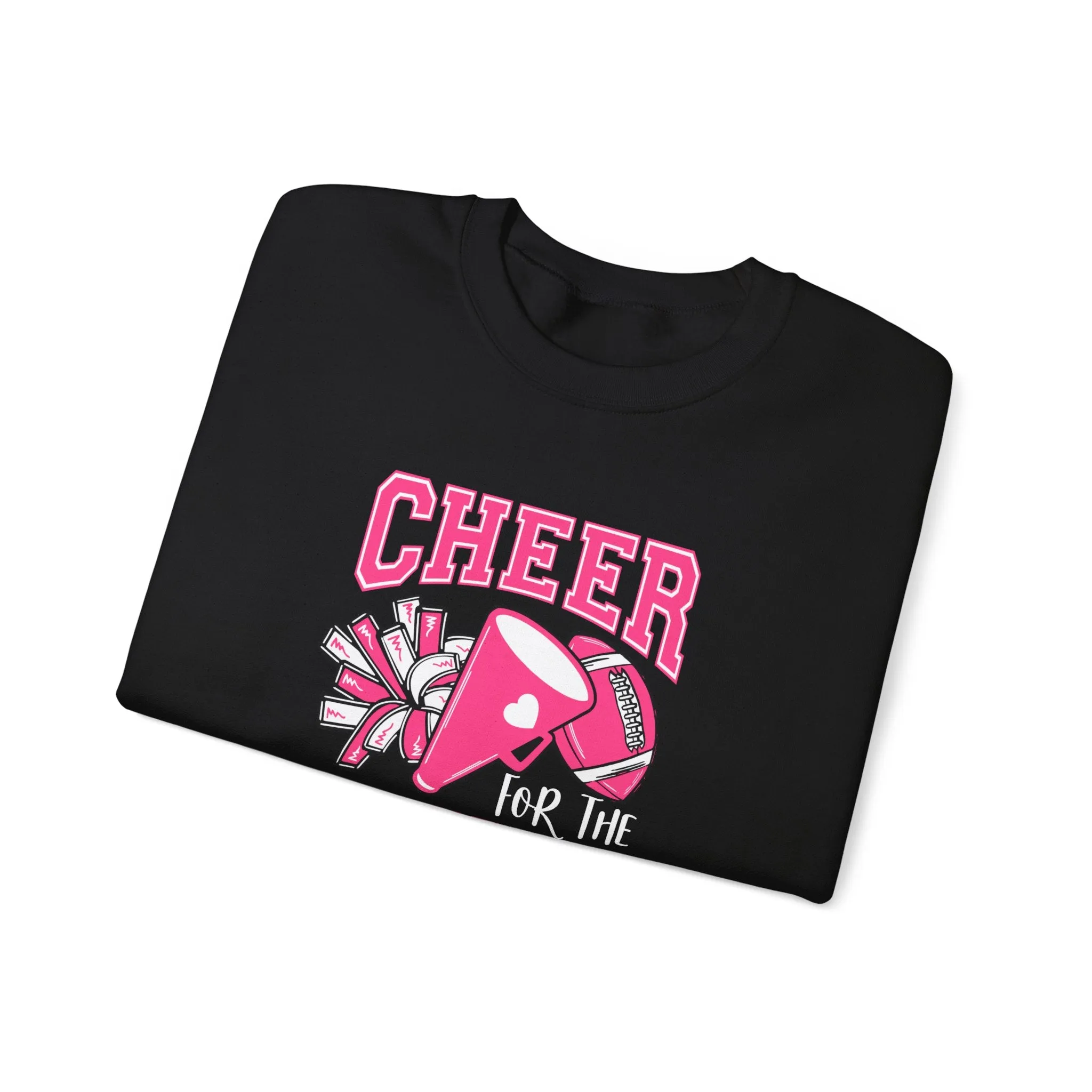 Cheer for the Cure breast cancer Sweatshirt