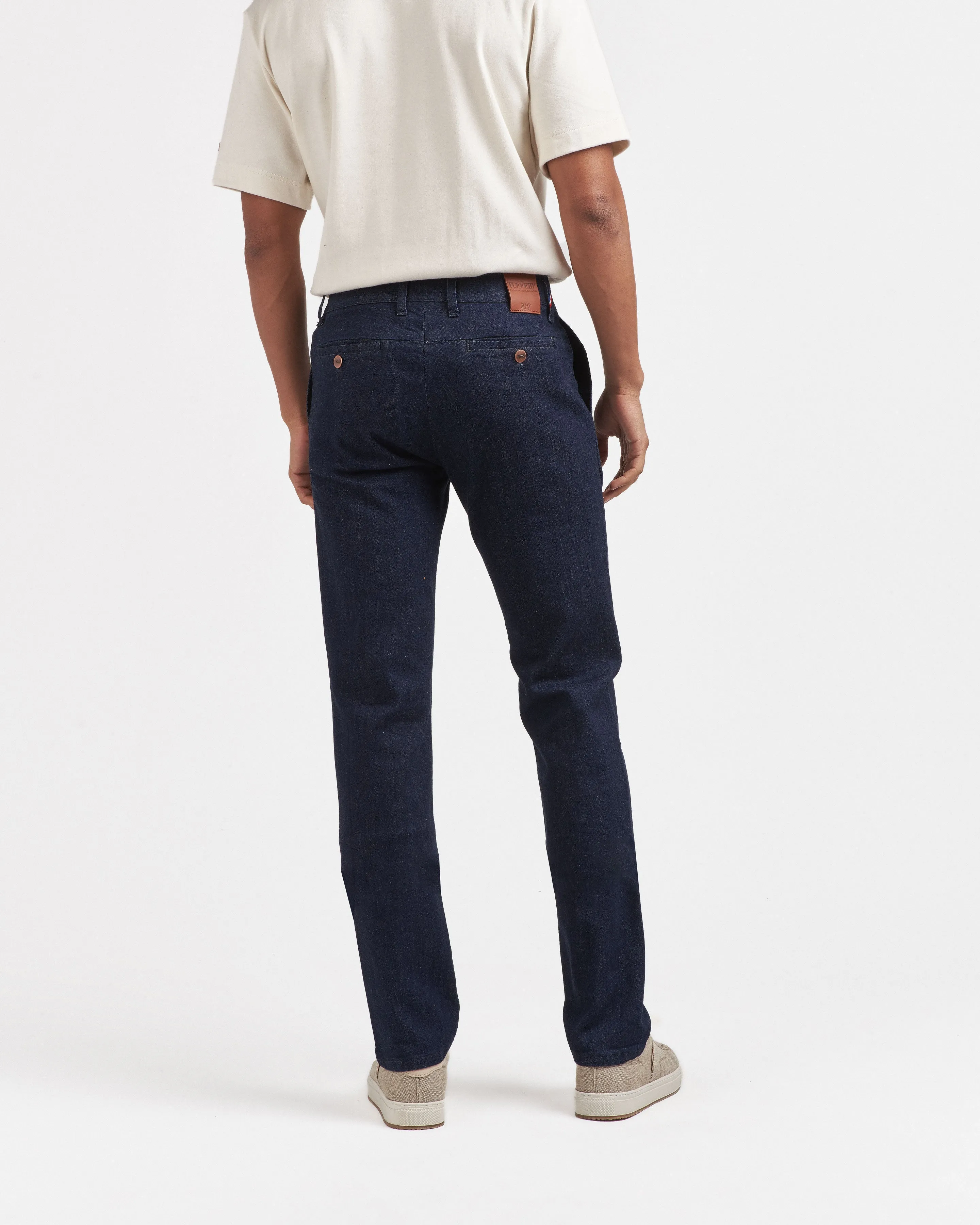 Chino homme droit ajusté Brut Coton Bio - Ernest