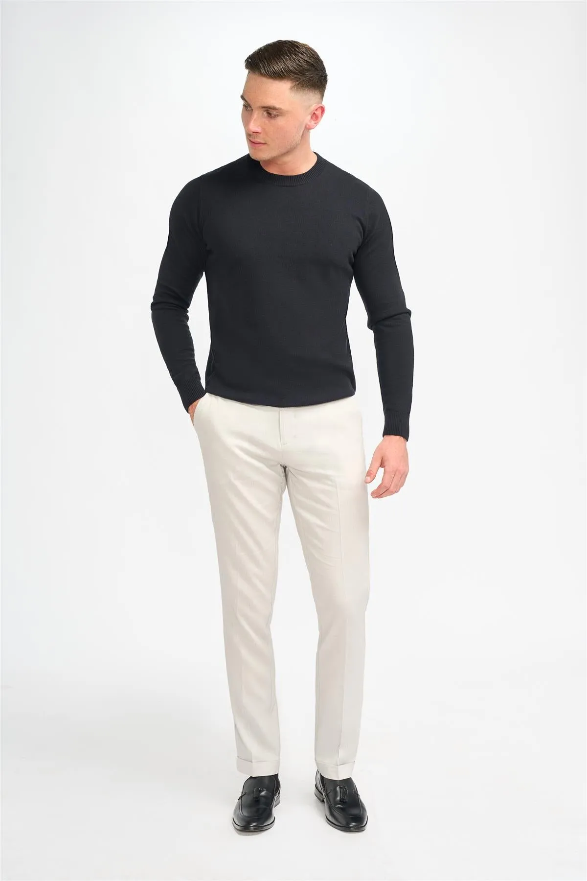 Connall Black Jumper