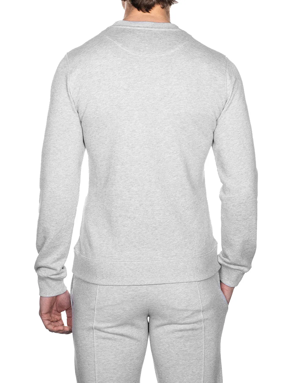 Cotton College Crewneck Jumper Grey