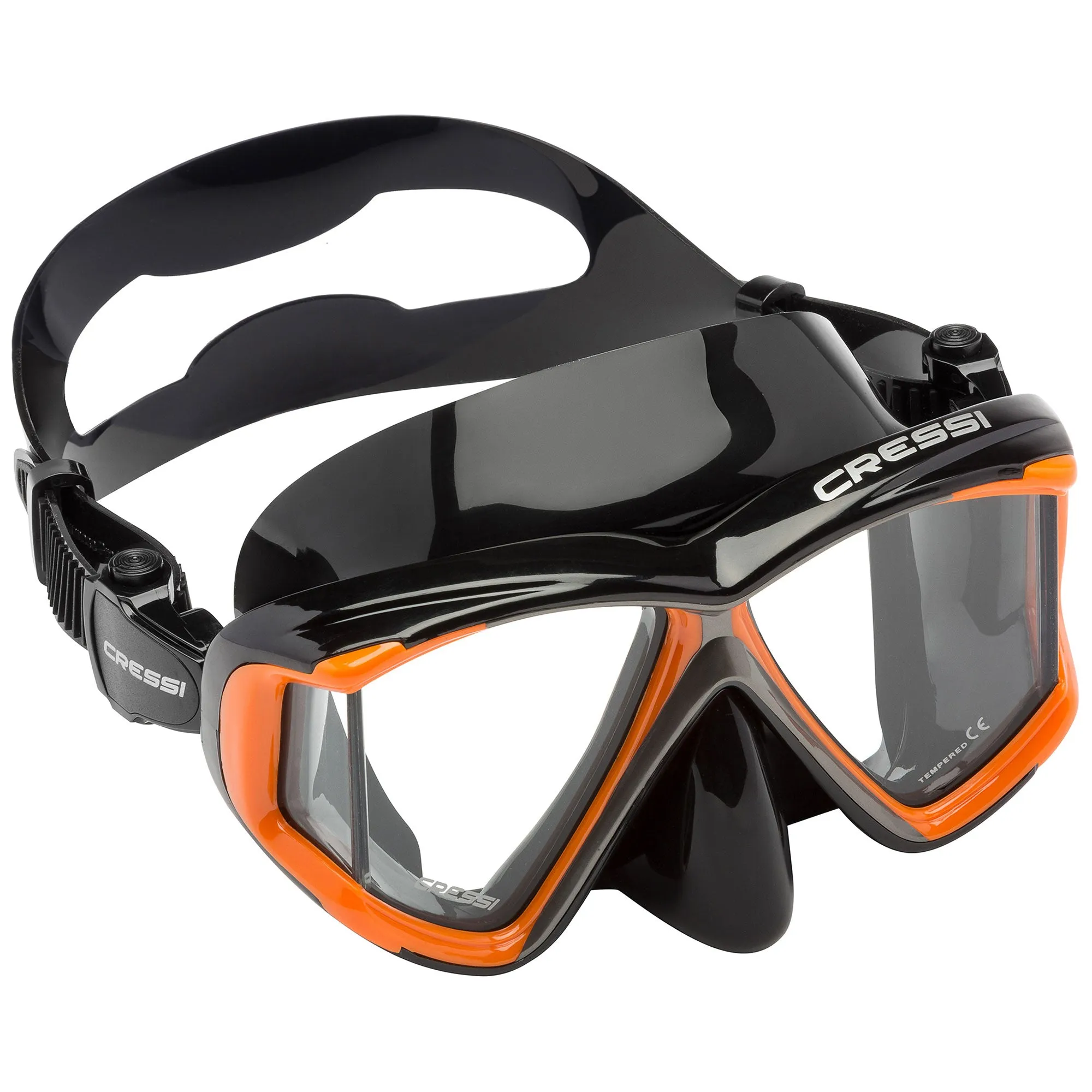 Cressi Panoramic 4 Window Dive Mask