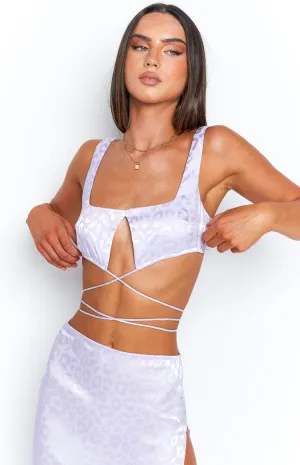 Dreamland Lilac Crop Top