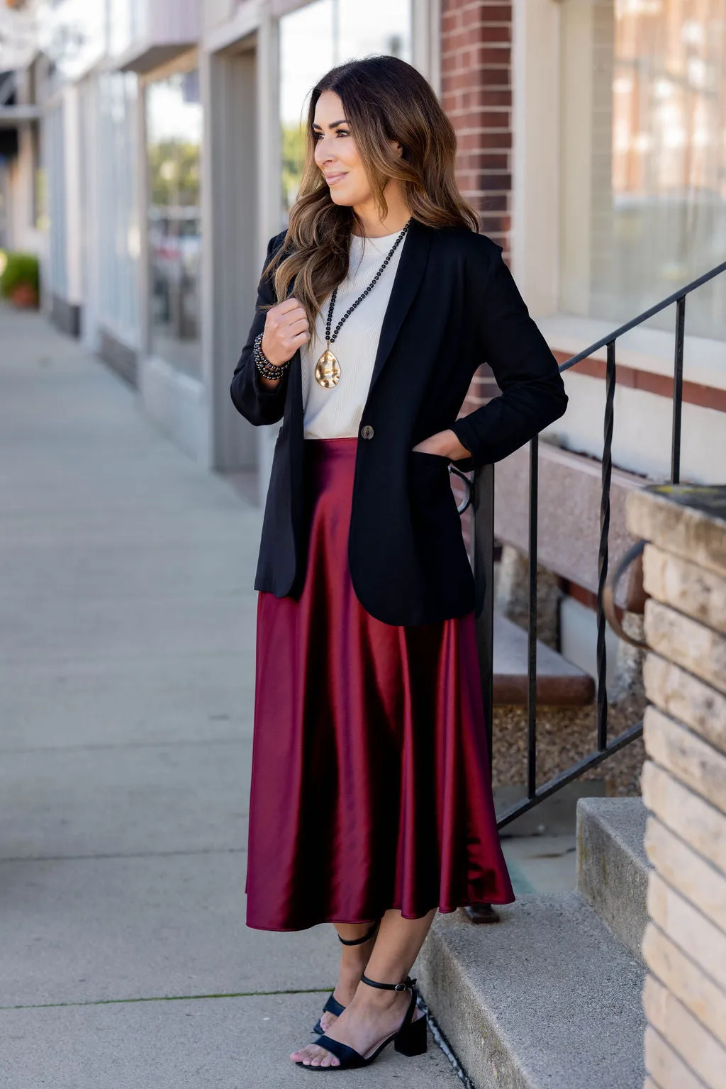 Elegant Midi Skirt