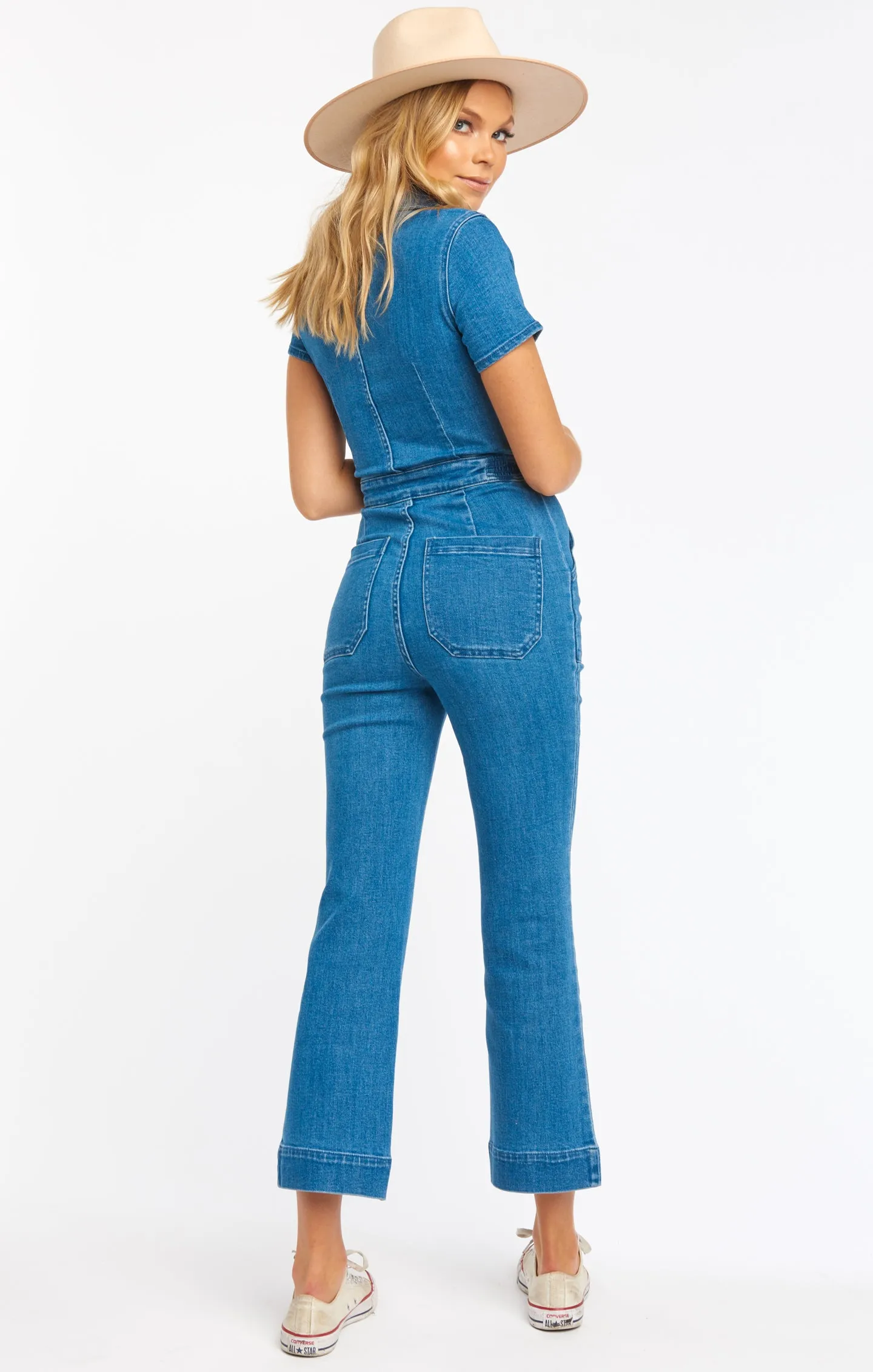 Emery Jumpsuit ~ French Blue