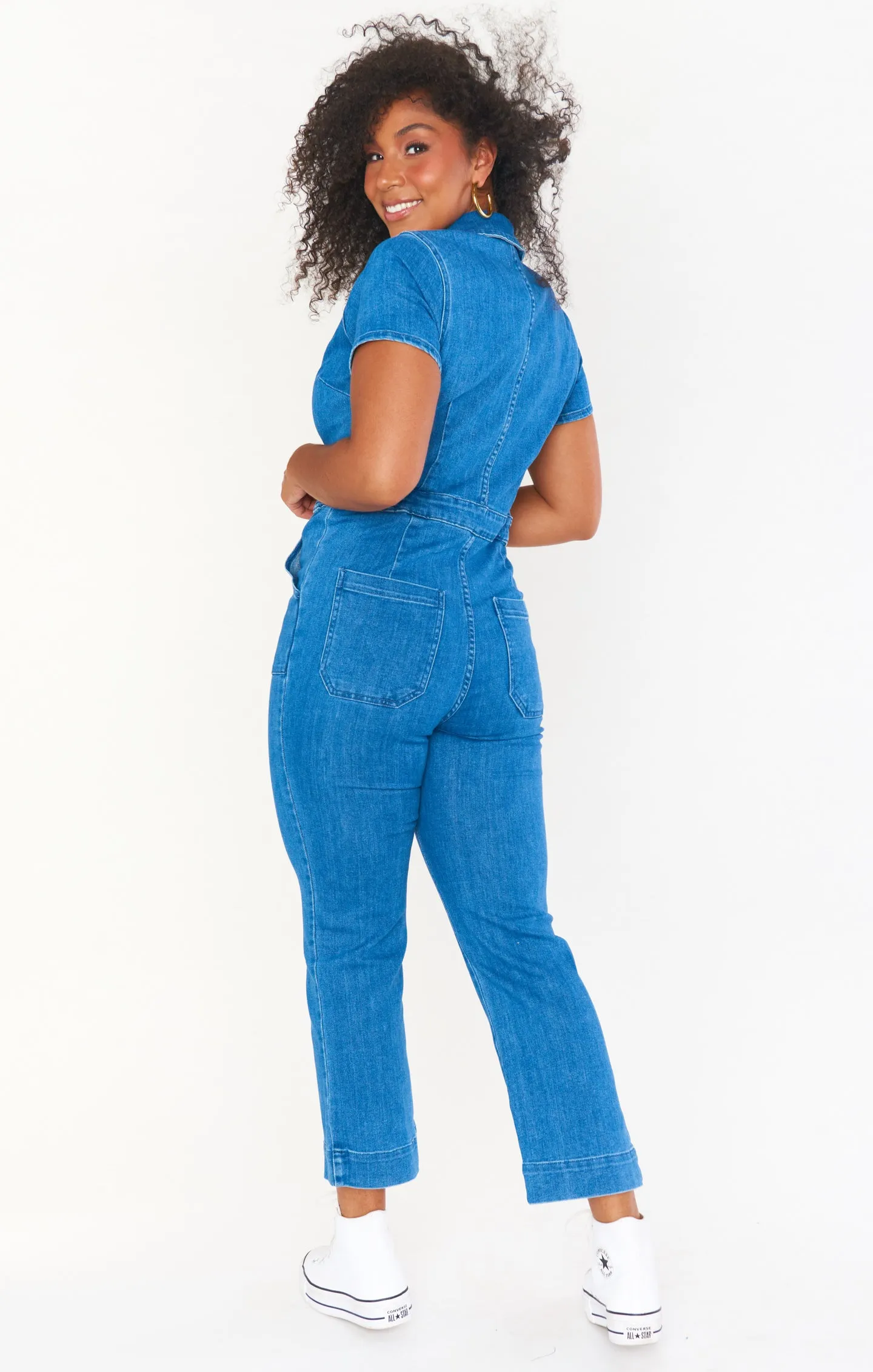 Emery Jumpsuit ~ French Blue