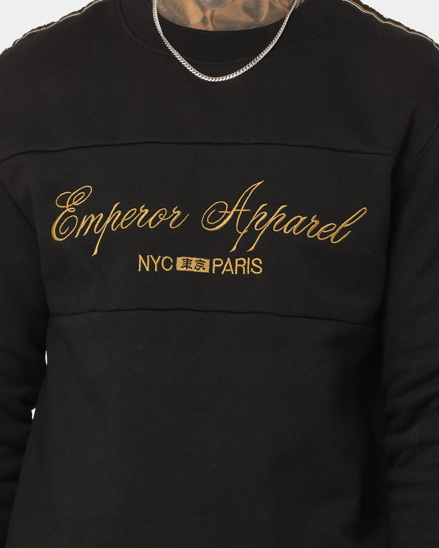 Emperor Apparel Nouveau Crewneck Black/Gold