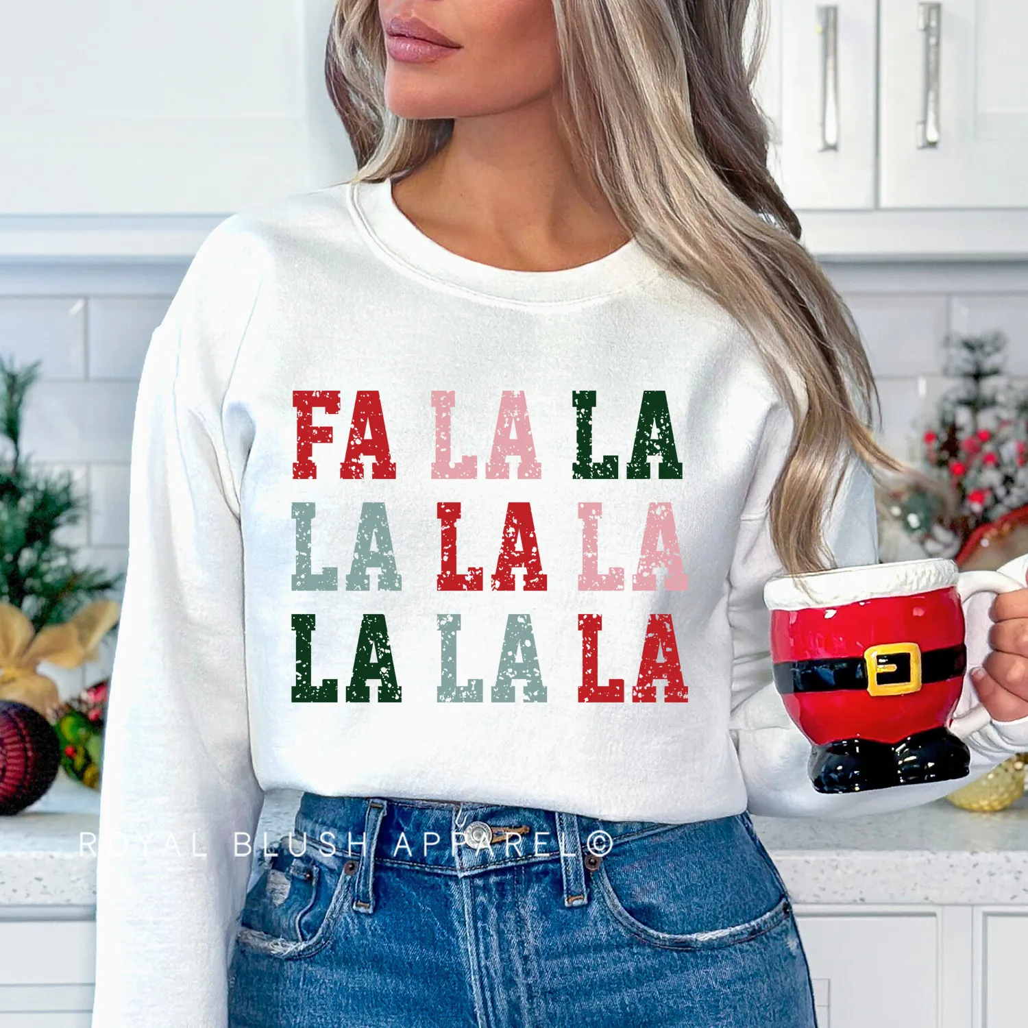 FA LA LA Square Sweatshirt