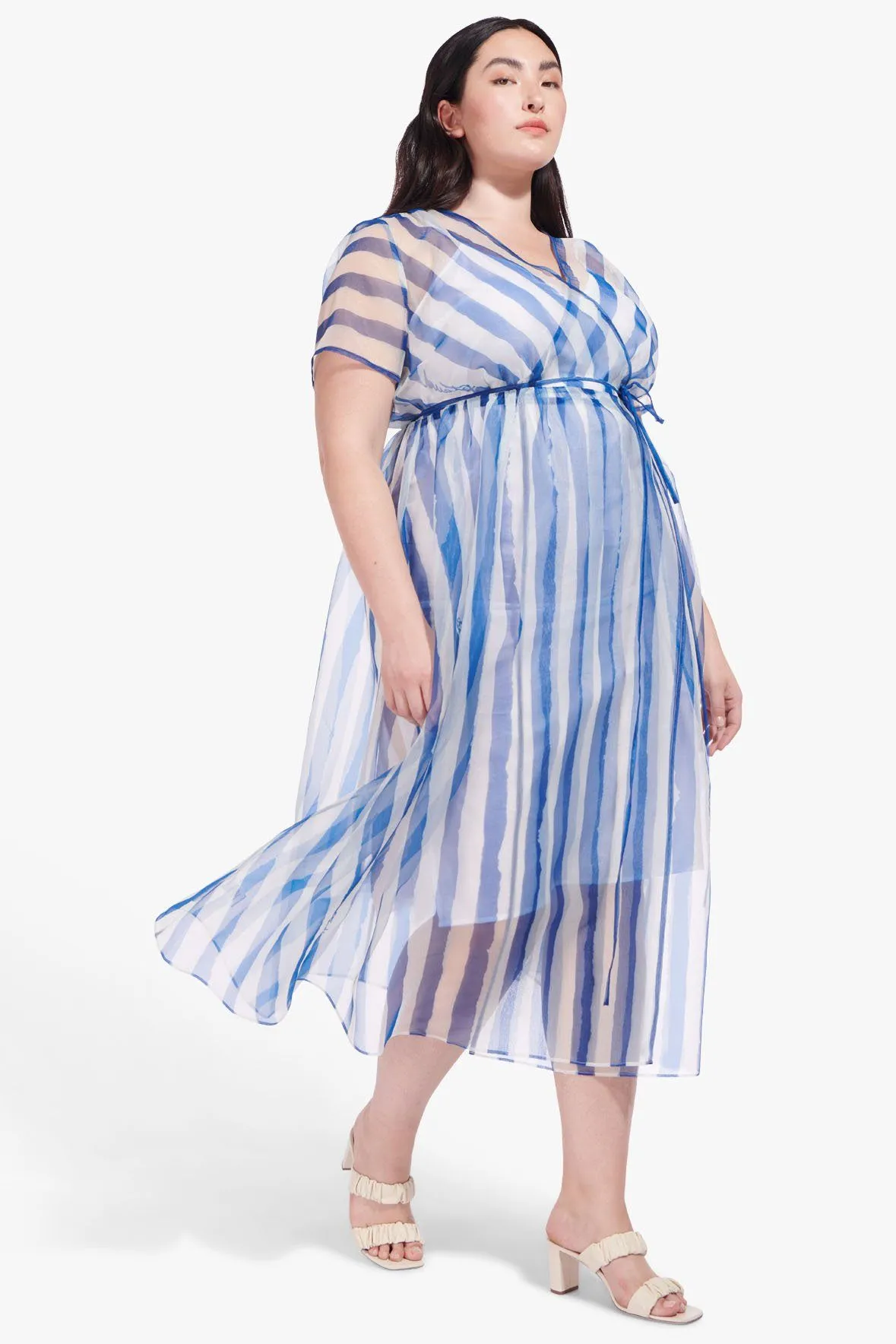 FILIPPA DRESS | PAINTED STRIPE ES