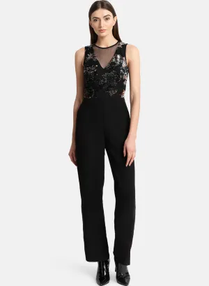 Flock Velvet Jumpsuit