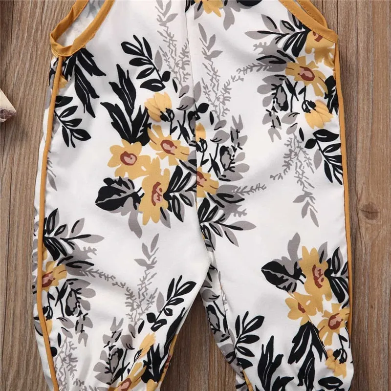 Floral Summer Sleeveless Jumpsuit d1