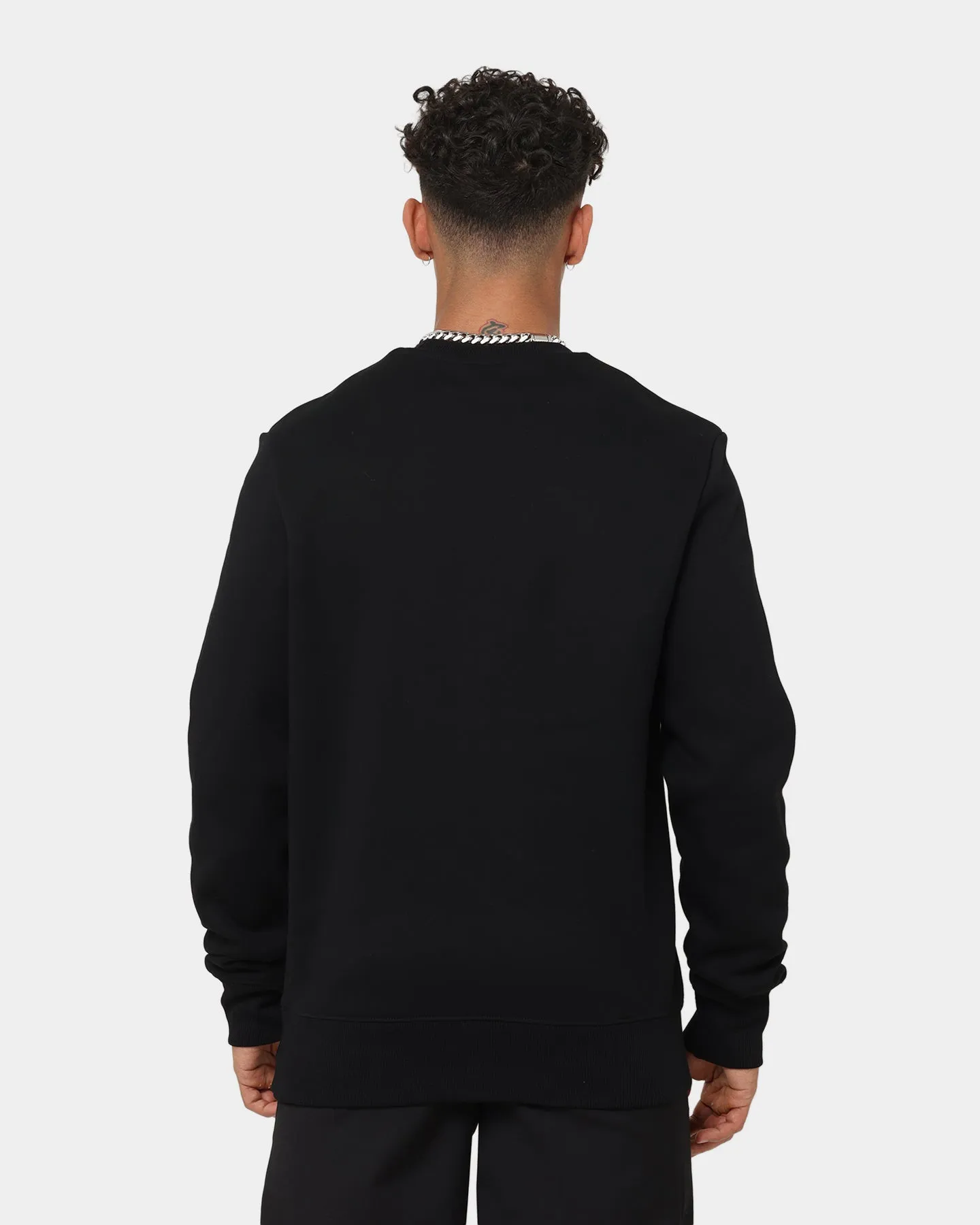 Fred Perry Embroidered Sweatshirt Black