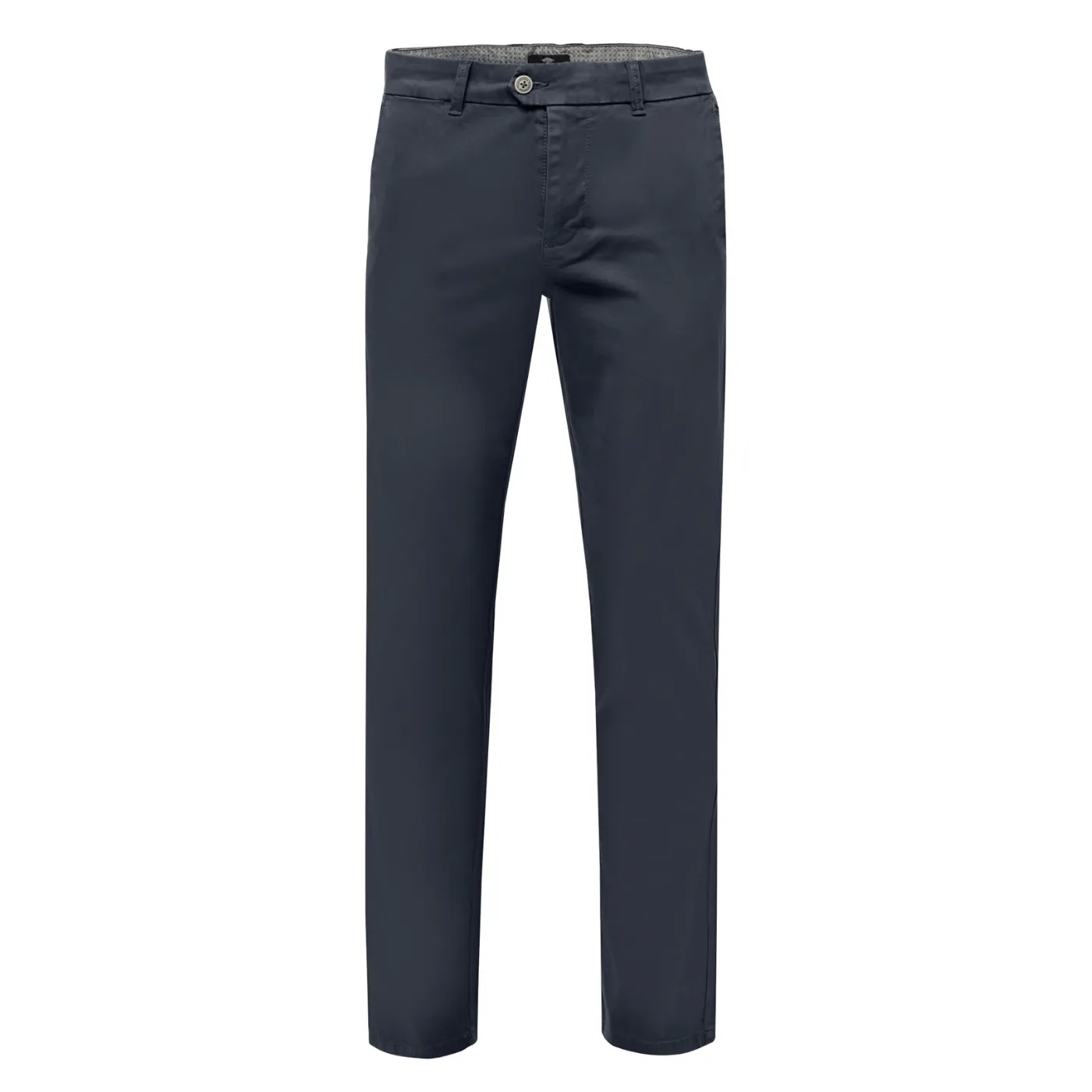 Fynch Hatton Lightweight Chino | Dark Navy / Olive