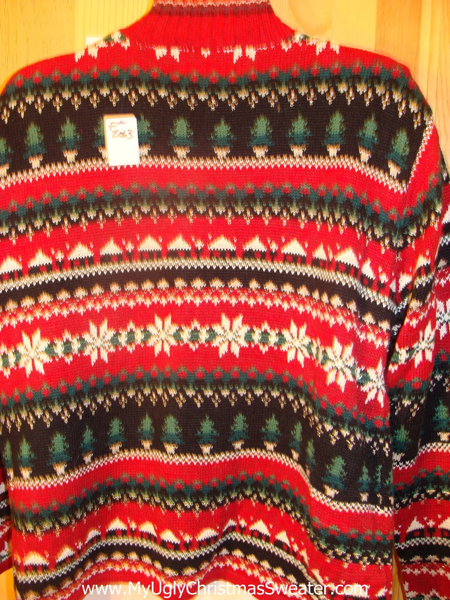 Green and Red 2sided Cheesy Ugly Christmas Sweater