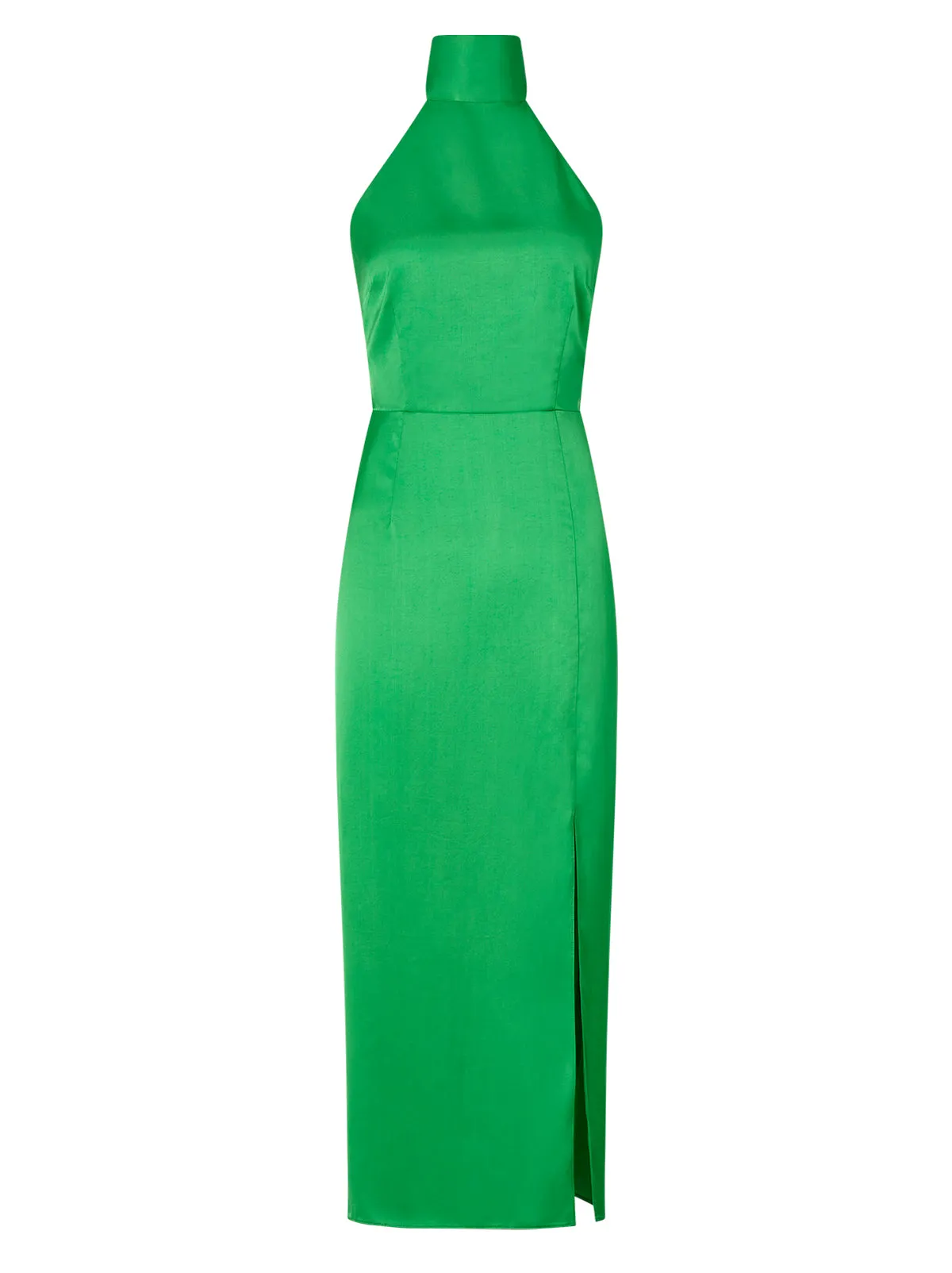 Gwen Green Halterneck Dress