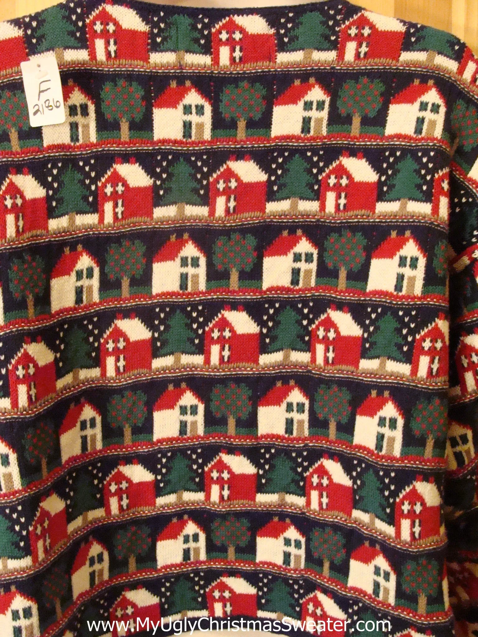 Holy Grail of Ugly Christmas Sweater Horrible Crazy Houses