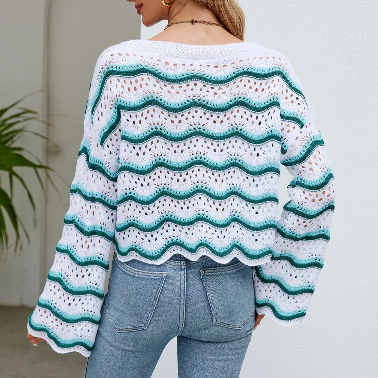 Jessamine Crop Knitted Sweater