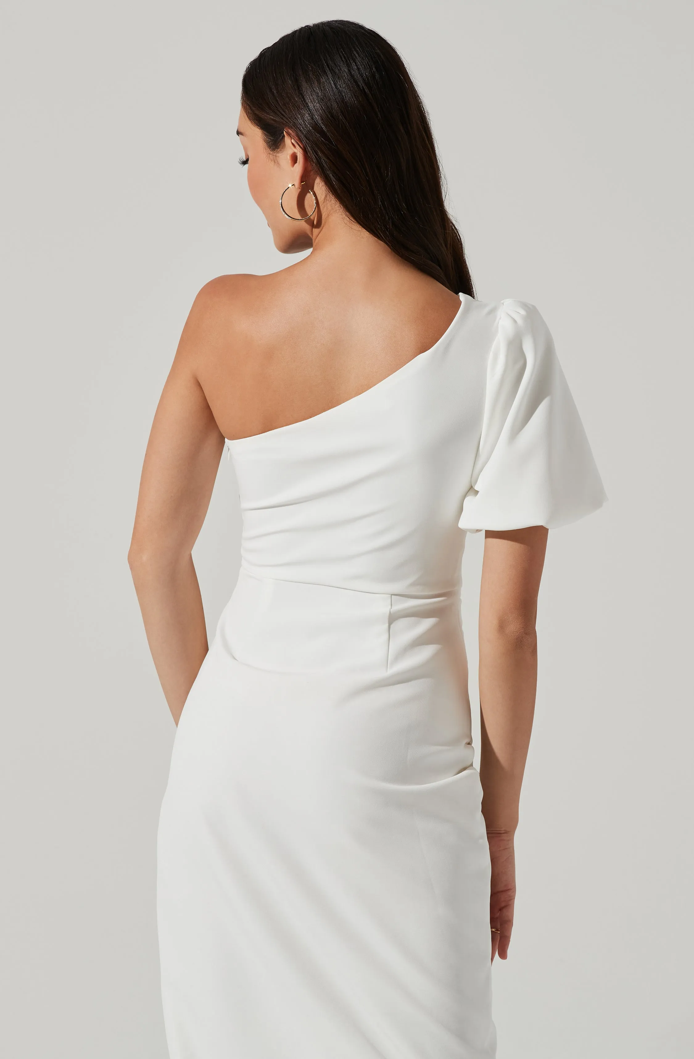 Joelle One Shoulder Midi Dress