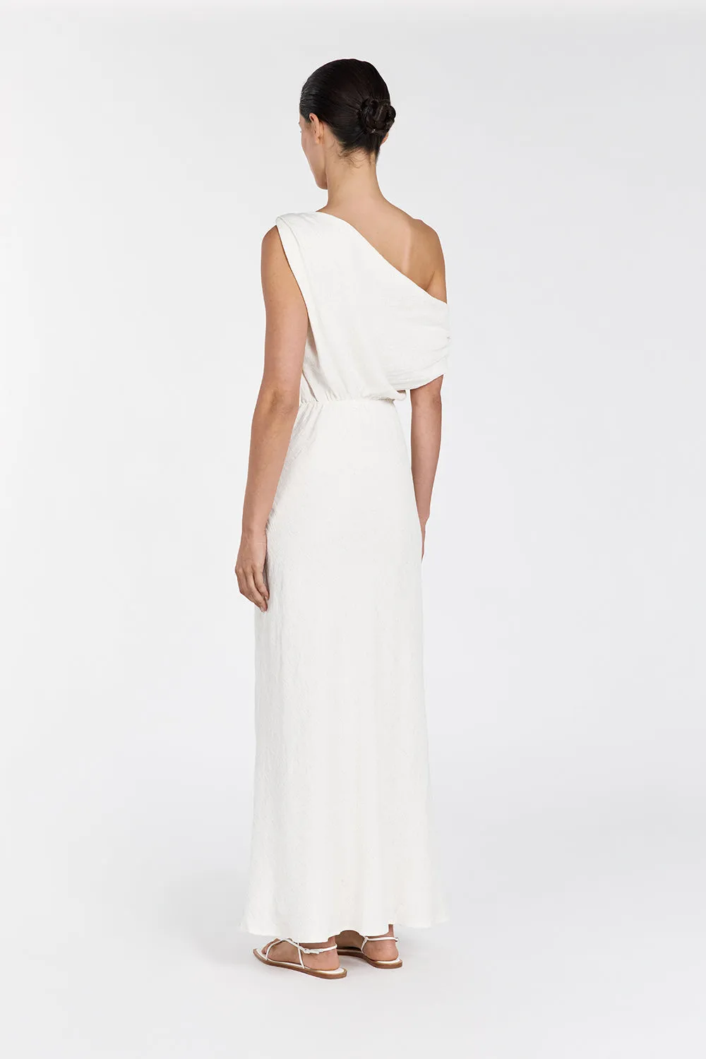 JOLIE CREAM MARLE MIDI DRESS