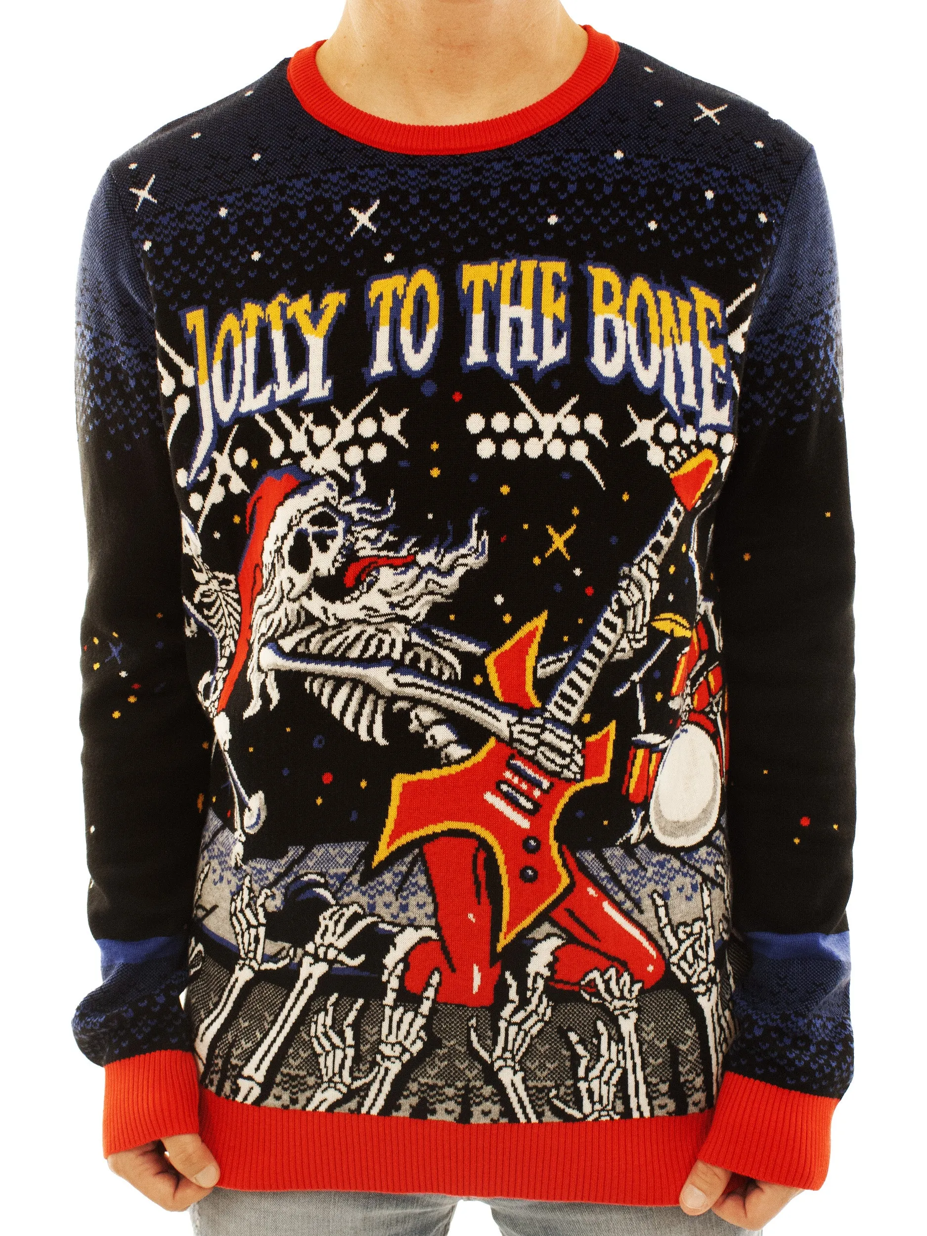 Jolly to the Bone | Ugly Christmas Sweater For Men & Women | Unisex Sizing