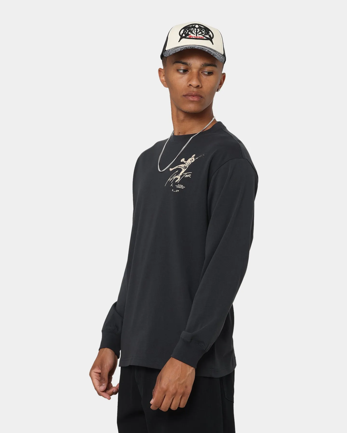 Jordan Flight Heritage 85 Graphic Crewneck Off Noir/Rattan