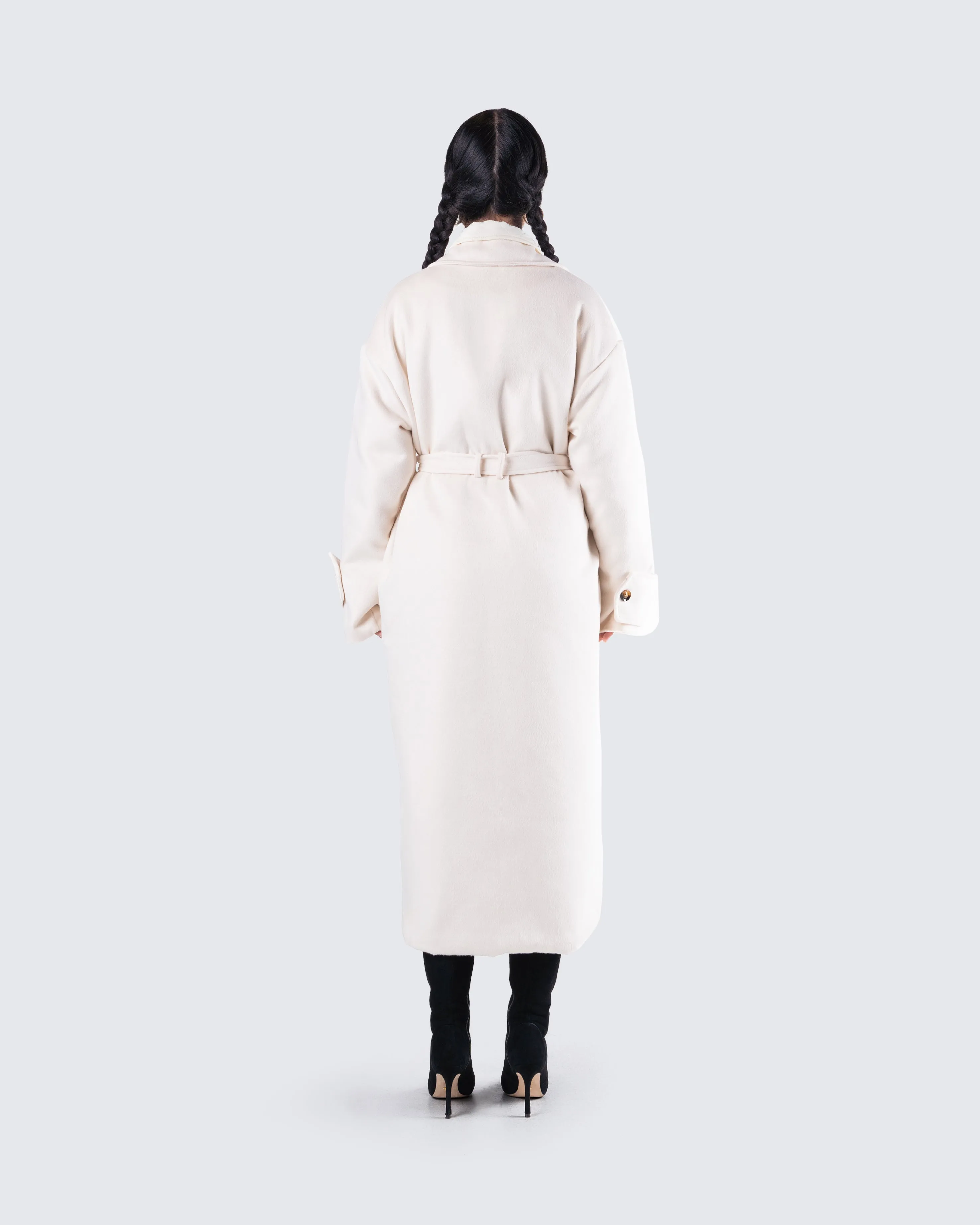 Julian Cream Maxi Coat