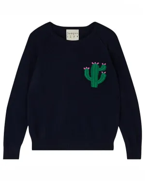 Jumper 1234 Little Cactus Crew in Navy Multi