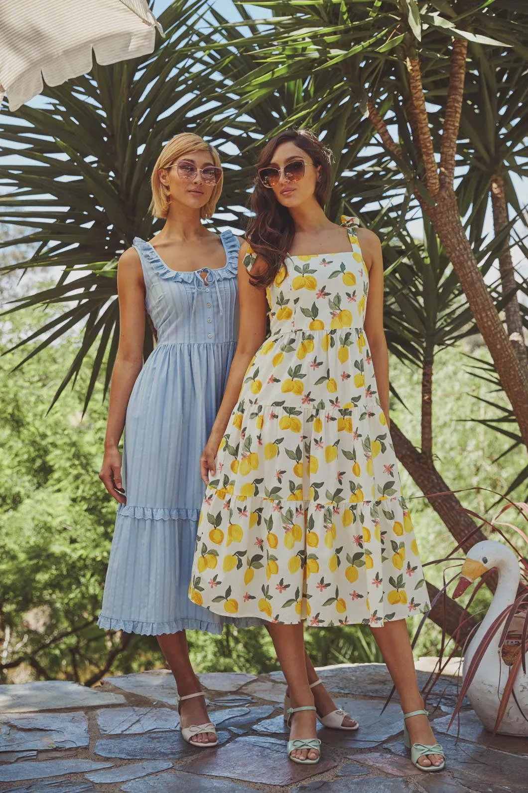 Lemon Midi Dress