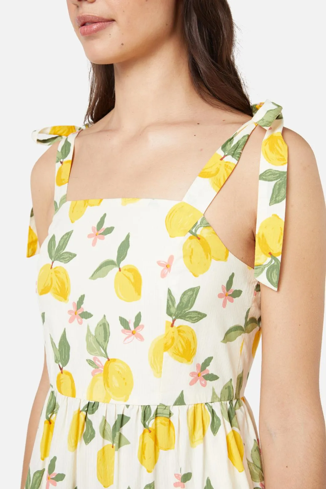 Lemon Midi Dress