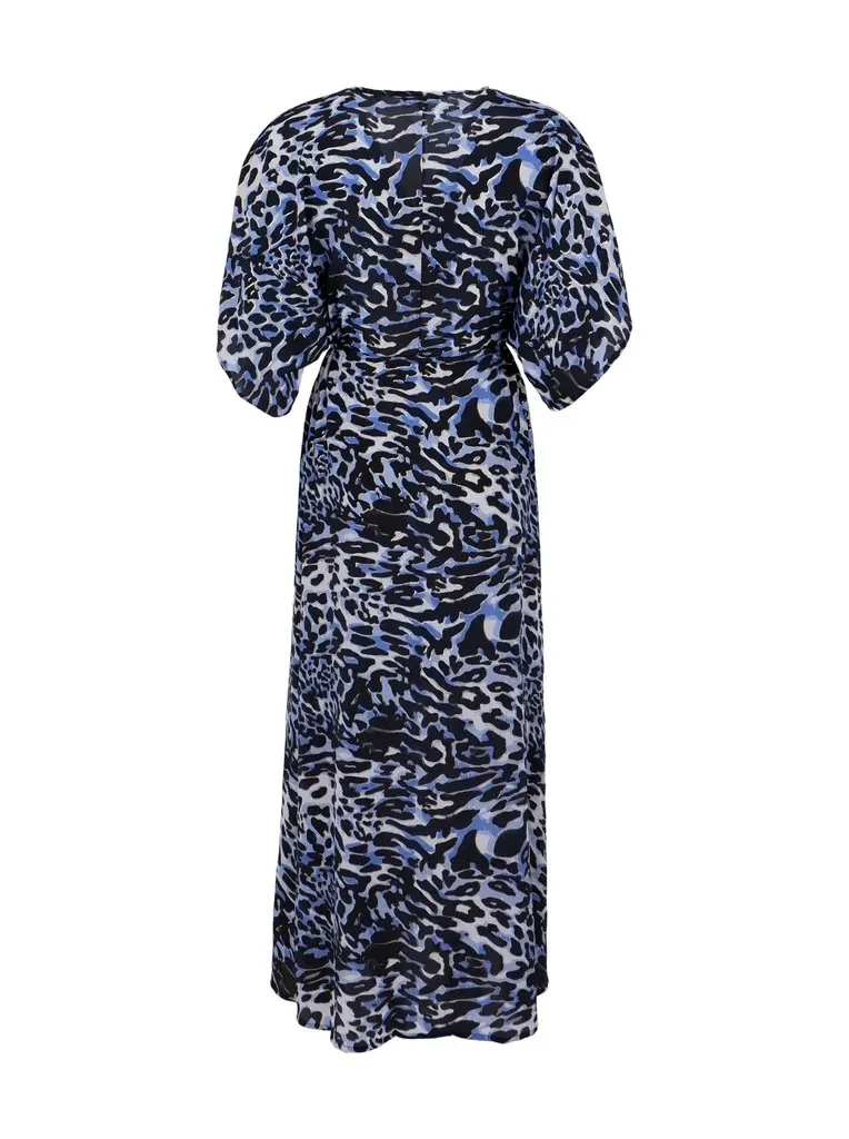 Leopard Print Kaftan Dress