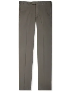 Light Stretch Gabardine Trouser Tan