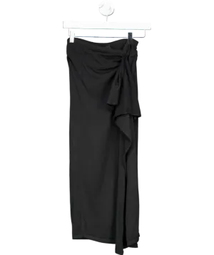 Lioness Black Banks Midi Skirt Onyx UK XS