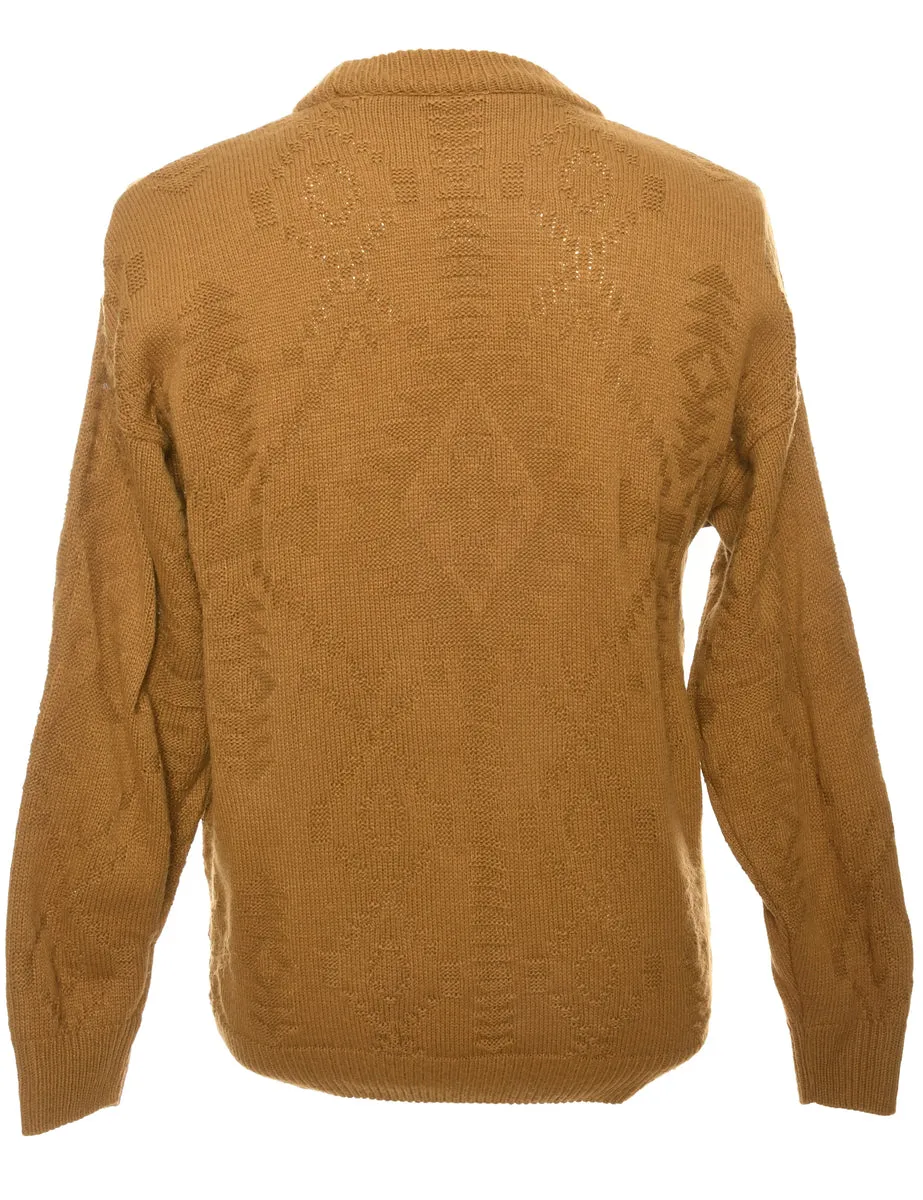 Long Sleeved Mustard Jumper - S