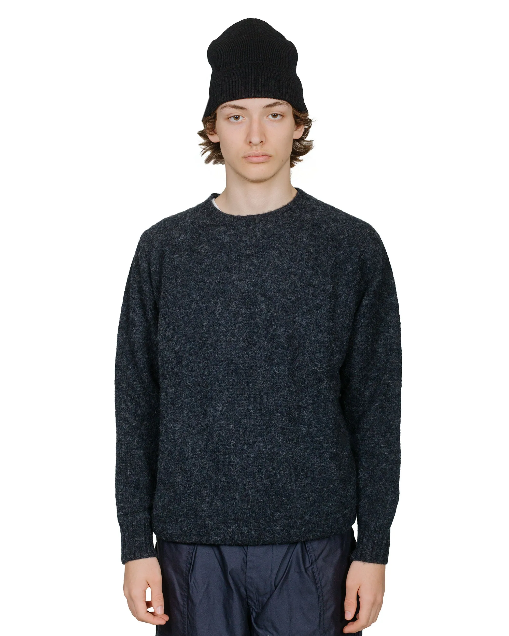 Lost & Found Shaggy Sweater Charcoal