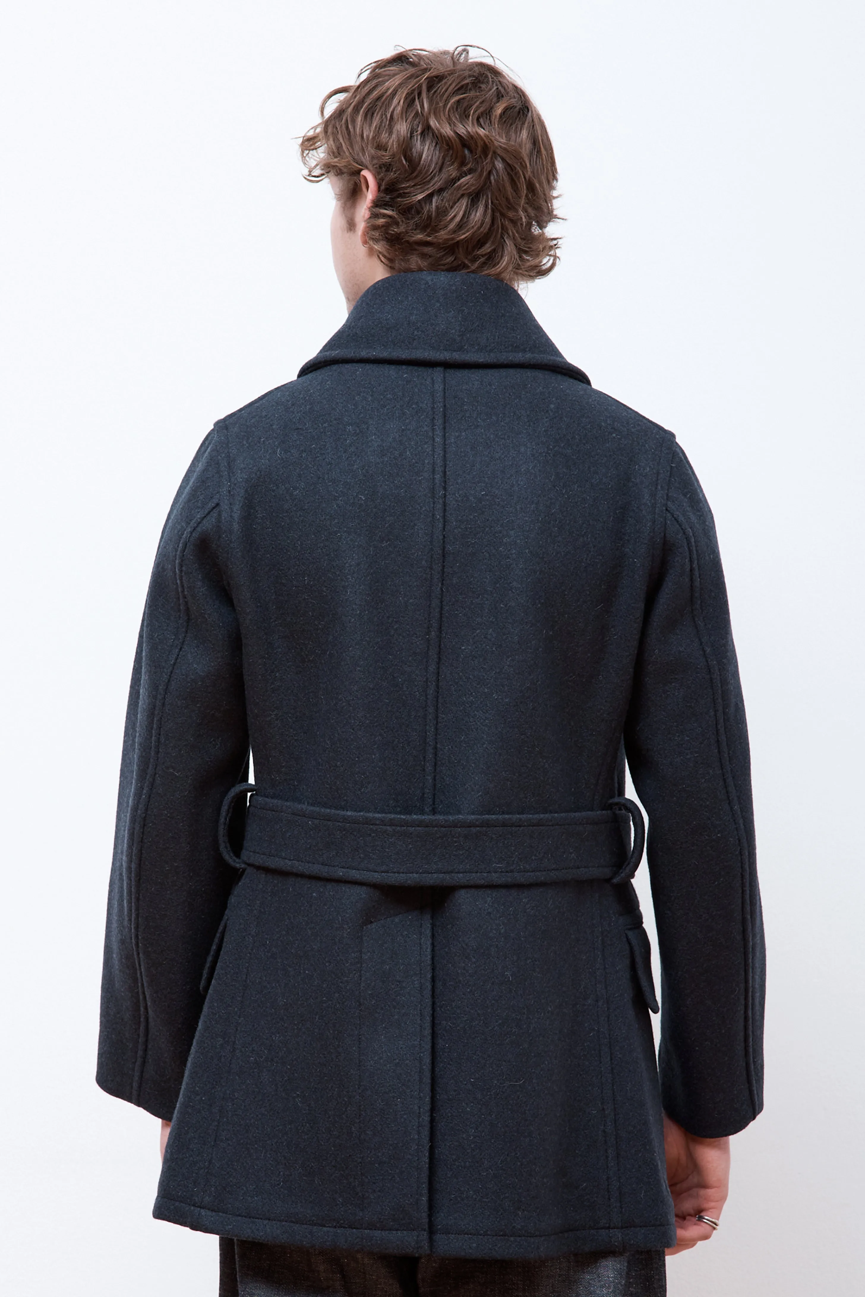 Lot.410 Mackinaw Coat Charcoal