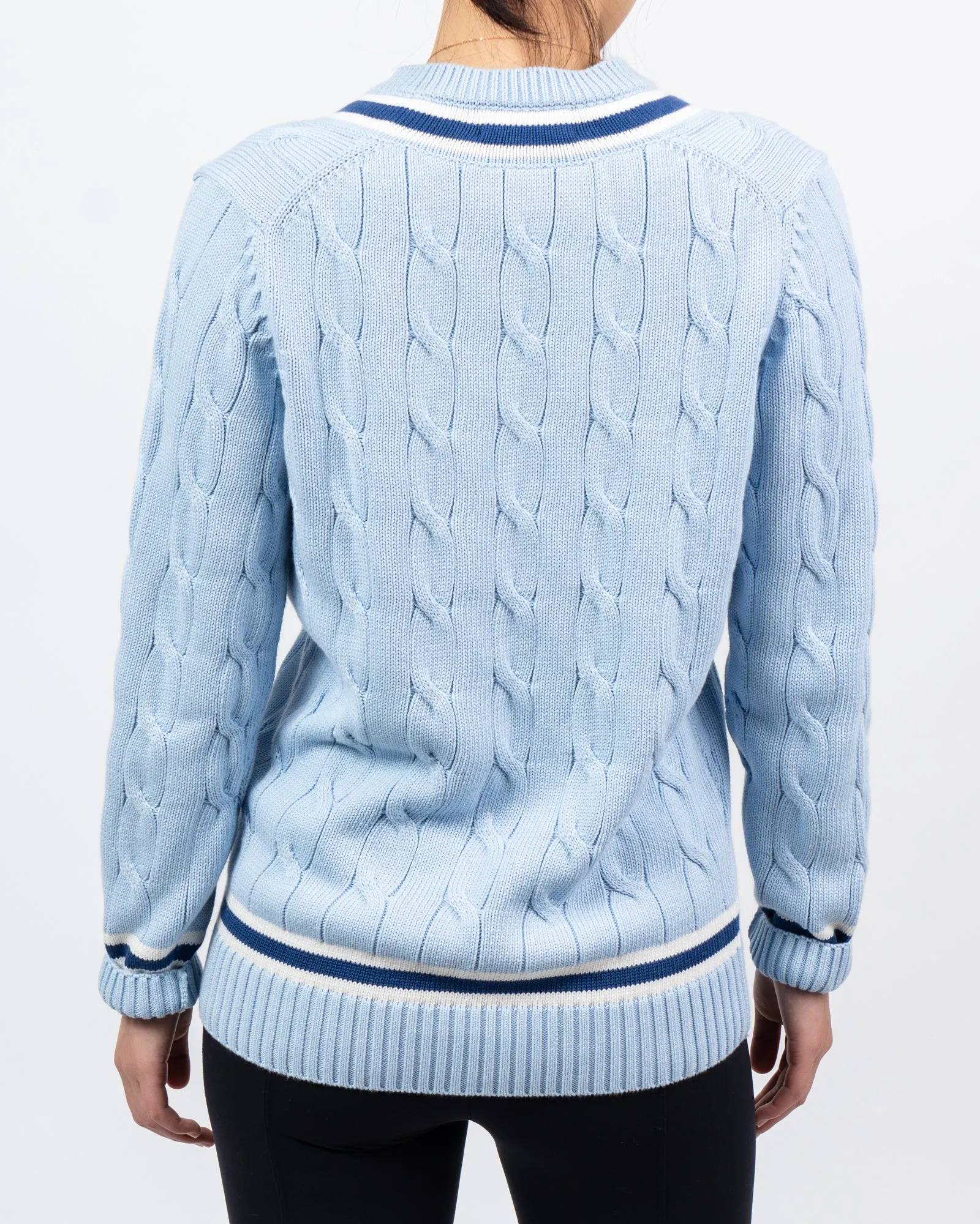 Lt.Blue Cotton Cricket Sweater